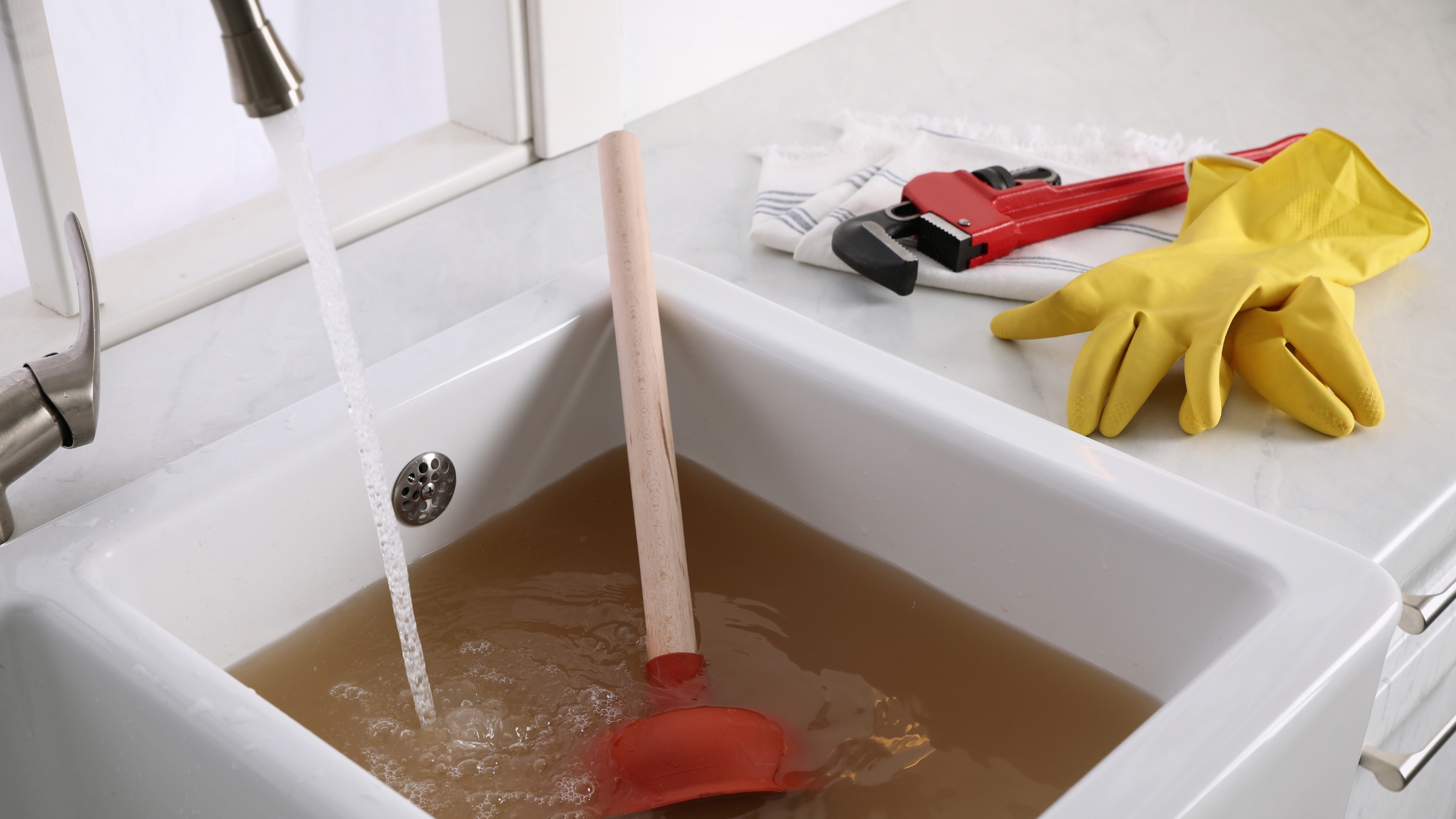 Kitchen Sink Block fixing