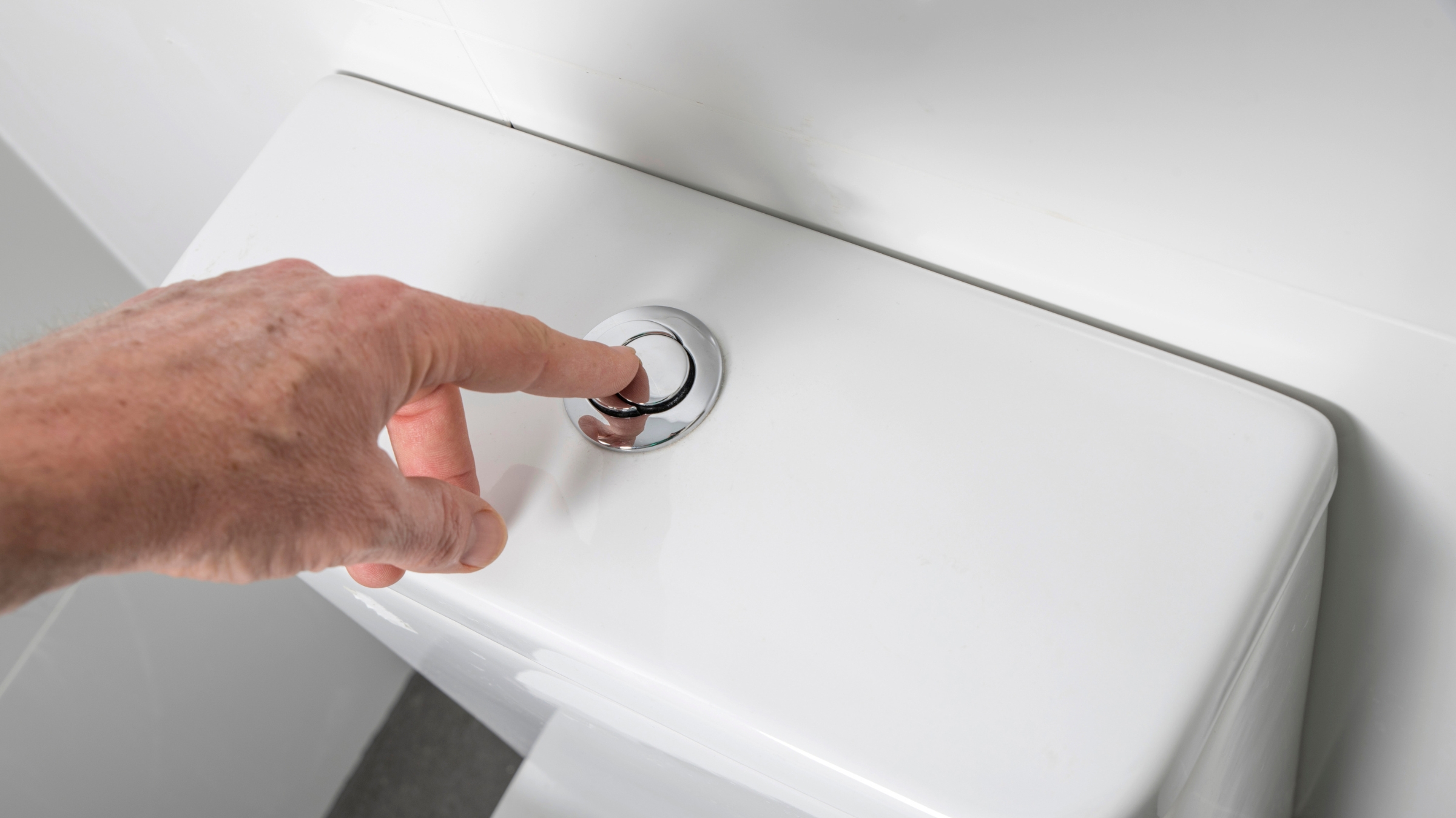 Toilet Flush Leak removal