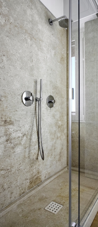 Shower door installation